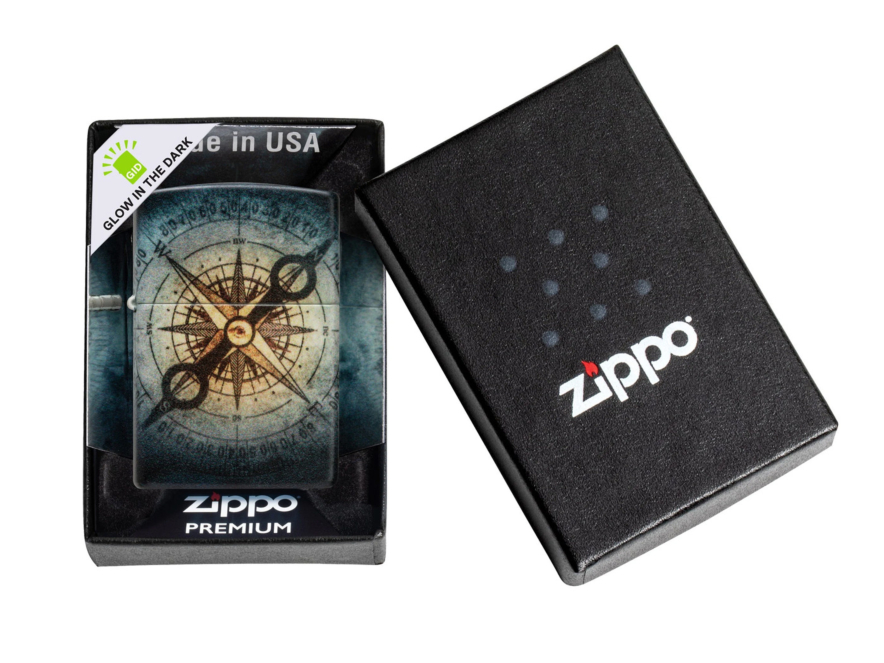 Zippo Aansteker Compass Ghost Glowproduct image #5