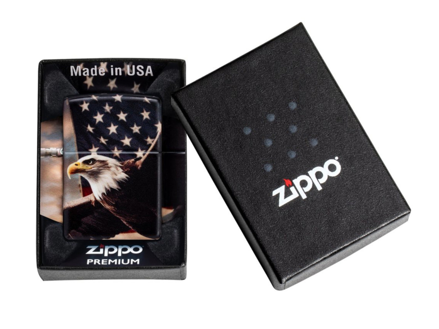 Zippo Aansteker Bald Eagle USA Flagproduct image #3