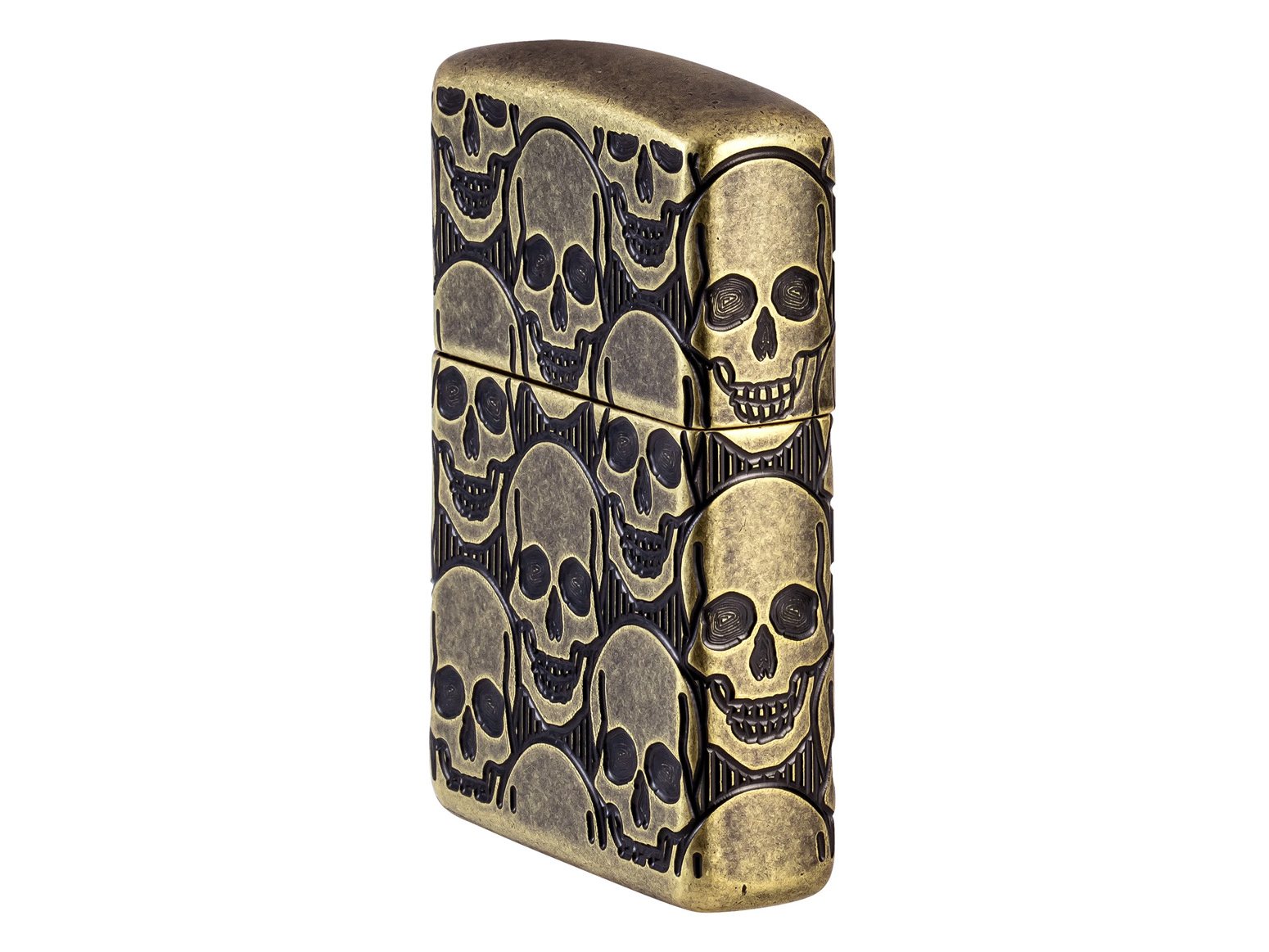 Zippo Aansteker Armor Skulls Cackling Craniumproduct zoom image #4