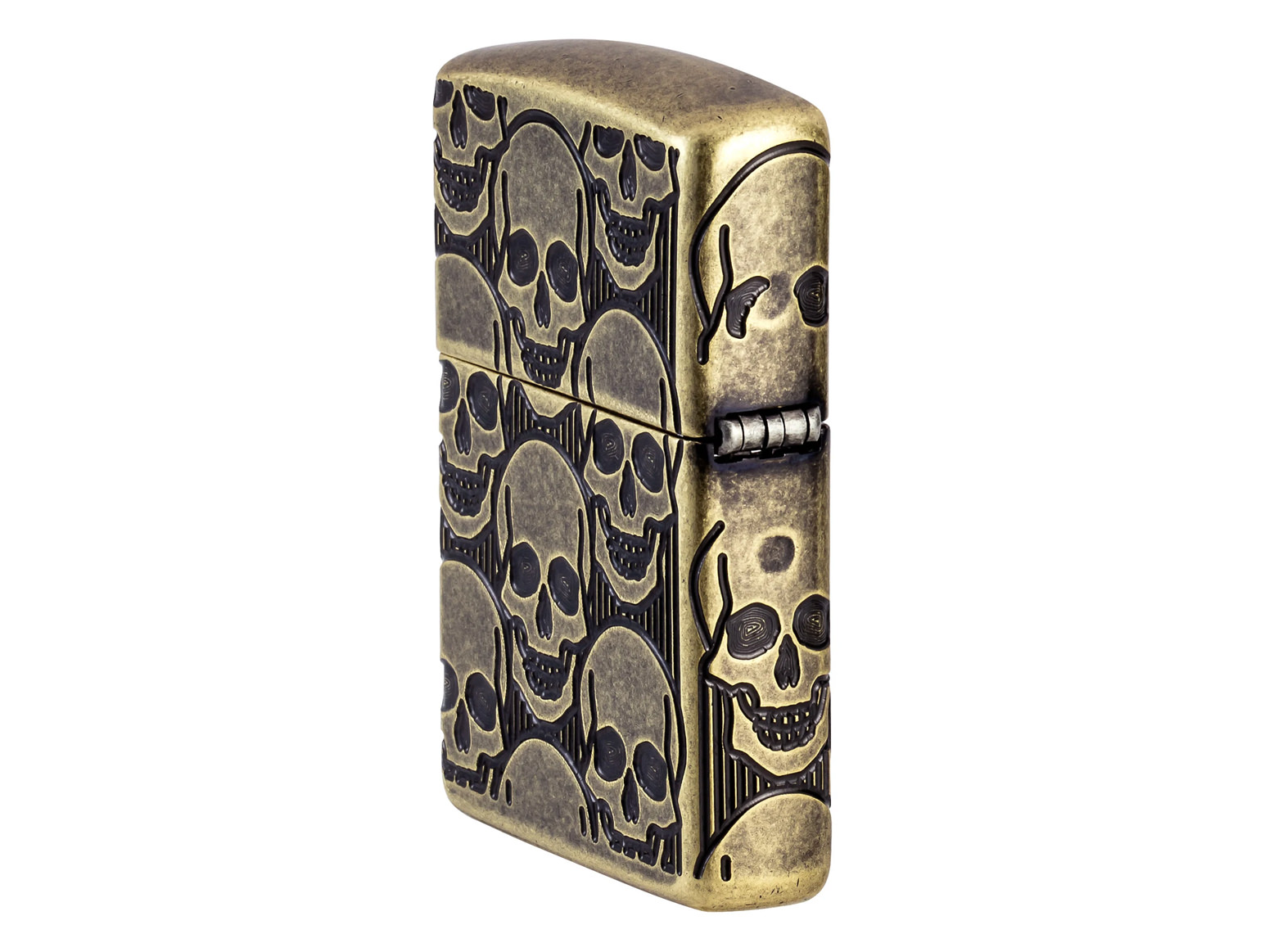 Zippo Aansteker Armor Skulls Cackling Craniumproduct zoom image #5